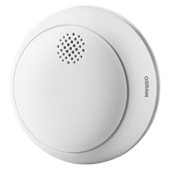 Bezdrôtový detektor dymu so sirénou 85dB biely Osram SMART WiFi