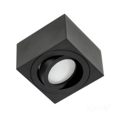 Povrchová montáž svietidla HALOGEN SPOT 50mm Black Square Movable OH37S Kobi