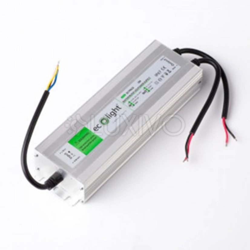 IP67 250W 12V Ecolight Hermetický LED napájací zdroj