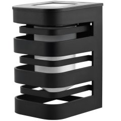 LED nástenné solárne svietidlo CAMILA 3000K Súmrakový senzor LUMILED