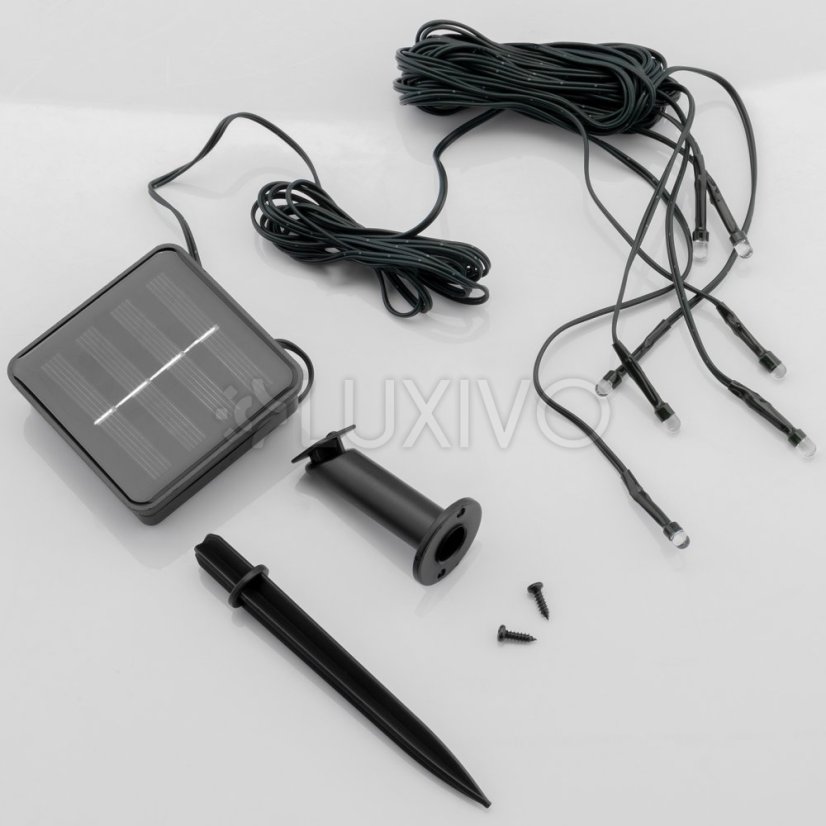 ORNIS LUMILED 7x LED záhradná solárna girlanda Dekoratívne svetlá