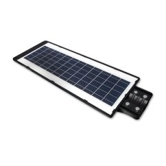 LED solárna pouličná lampa - 360W - 6000K + pohybový a súmrakový senzor + Ovládač - čierna