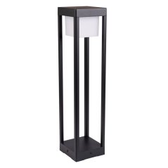 Záhradná lampa stĺpik vonkajšia stojaca LED 12W 3000K 60cm čierna QUERCUS LUMILED