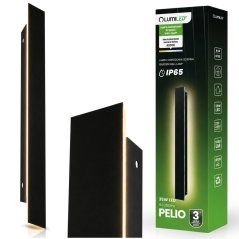 Záhradná lampa LED povrchová PELIO nástenné svietidlo fasádne nástenné 35W 4000K IP65 LUMILED