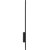 LED nástenné svietidlo LUNA BLACK Metal 90cm moderný štýl IP54