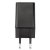 Nabíjačka napájací zdroj 1x USB 5V/3A DC adaptér stolných lámp čierna Lumiled