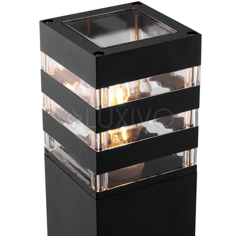 Záhradný vonkajší stojaci LED stĺp E27 12W TAXUS 2 80cm LUMILED