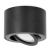Povrchová montáž svietidla HALOGEN SPOT 50mm Black Round Movable OH36S Kobi
