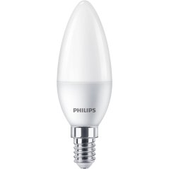 LED žiarovka E14 Candle B35 4,9W = 40W 470lm 2700K Warm Essential Philips
