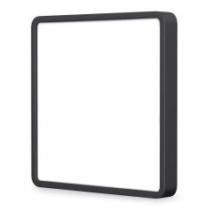 LED stropné svietidlo na povrchovú montáž 20W 2500lm 4000K neutrálna čierna Videx