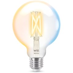 LED žiarovka E27 Sphere G95 7W = 60W 806lm 2700-6500K TW FILAMENT Intelligent SMART WiFi Bluetooth App WiZ