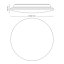 Plafond LED stropné svietidlo 4000K biela PHILIPS Moire CL200 EC RD 10W 40K W HV 06