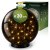 Solárna záhradná lampa LED GLORIS 3000K IP44 zapichovacia pozemná ozdobná guľa dymová 20cm LUMILED