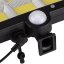 Solárne reflektory LED Halogénová záhradná lampa 6500K IP65 Senzor pohybu a súmraku DECRO LUMILED