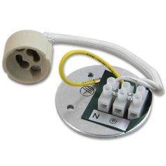 LED svietidlo HALOGEN na povrchovú montáž Pevné guľaté stropné svietidlo GU10 čierne