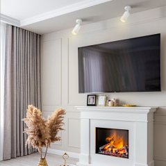 Nástenné stropné svietidlo 1x GU10 biele GRANT