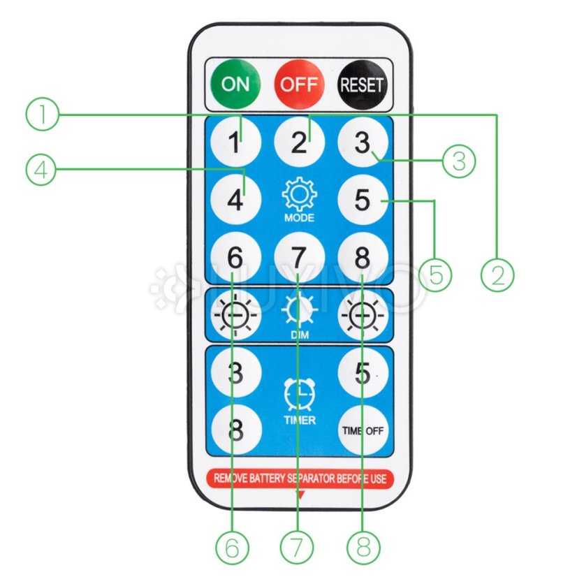 Solárna záhradná girlanda 30x LED dekoratívne žiarovky 15, 05 m 3000K teplá biela + diaľkový ovládač AURA
