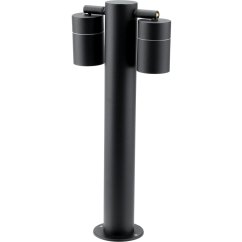 Záhradná lampa svietidlo stĺpik reflektor vonkajšia stojaca 45 cm 2x GU10 ASTI LUMILED
