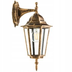 LED fasádne svietidlo Vonkajšie nástenné svietidlo E27 IP54 Patina KOBI