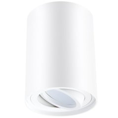 HALOGEN Spot Tube Movable AMAT-L GU10 Round White 115mm LUMILED pre povrchovú montáž