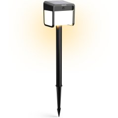 Vonkajšie solárne svetlo 69 cm LED 1,8 W 250 lm 3000 K IP44 so senzorom pohybu a súmraku Ezra Ultra Efficient Philips