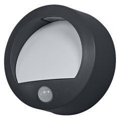 Vonkajšie nástenné svietidlo LED so senzorom pohybu a súmraku 1, 7W 70lm 3000K teplá sivá IP44 USB-C Endura Osram
