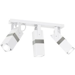 Stropné svietidlo 3x GU10 Spot White + Silver VIDAR Milagro Moderný štýl