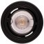 HALOGEN Hliníkové svietidlo na povrchovú montáž Black SPOT TUBA 10cm pre LED GU10 Bellalux