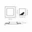 LED panel Zapustené svietidlo 6W 620lm 4000K Neutrálna biela Videx