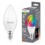 LED žiarovka E14 B35 CANDLE 5W = 40W 450lm RGB stmievateľná CCT Inteligentná TUYA WiFi SMART SAYO LUMILED