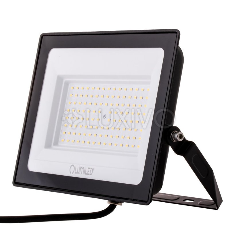 LED reflektor ZUNA2 100W 9000lm 6500K IP65 Black LUMILED