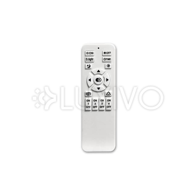 Geometrické stropné svietidlo PLAFON LED luster 130W 3000K-6500K čierna + diaľkové ovládanie