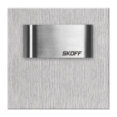 LED schodiskové svietidlo 0,4W 4000K 10V DC IP20 Inox TANGO MINI SHORT Skoff