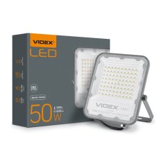 LED reflektor Halogén 50W 6500lm 5000K IP65 sivý VIDEX DAVIS