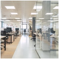 LED panel nástenný 36W 4320lm 4000K 120° neutrálna biela kasetový 60x60cm Nelio Kobi