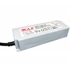 LED GPV-120W 24V/5A pevný napájací zdroj IP67 vodotesný