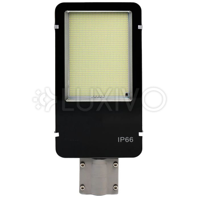 Záhradná pouličná solárna LED lampa výkonná - 6500K -1500W - IP66 + diaľkové ovládanie