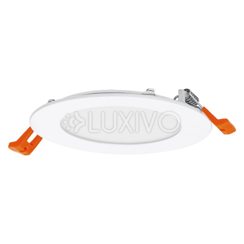 3x svietidlo zapustené stropné HALOGÉNOVÉ LED bodové okrúhle 8W 550lm 4000K neutrálna biela Downlight Osram