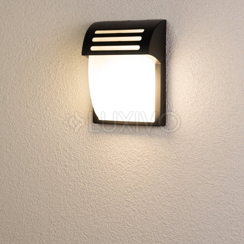 LED fasádna nástenná lampa - E27 - 25cm LECOS LUMILED