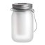 Záhradný lampáš LED Solar Jar Flame 13cm