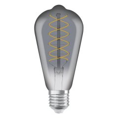 Dekoratívna LED žiarovka ST64 Edison E27 7,8W = 30W 360lm 1800K teplé 320° dymové vlákno stmievateľné Vintage 1906 Osram