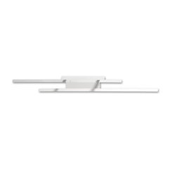 Geometrické stropné svietidlo PLAFON LED luster 130W 3000K-6500K biela + diaľkové ovládanie