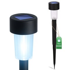 PALIS LUMILED LED solárne vonkajšie jazdné svetlo čierne 6500K
