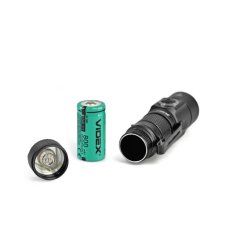 Ručičná nabíjateľná LED baterka 3 farby svetla 20W 300lm 5000K čierna IP67 Videx