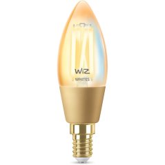 LED žiarovka E14 Candle C35 4,9W = 25W 370lm 2000-5000K TW FILAMENT Amber Smart SMART WiFi Bluetooth App WiZ