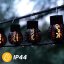 Solárna lampa LED lampáš guľa záhradná IP44 1800K LUMILED