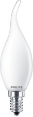 LED žiarovka Flame E14 BA35 2,2W = 25W 250lm 2700K Teplé vlákno Mlieko PHILIPS