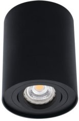 Halogénové svietidlo na povrchovú montáž SPOT circular BORD GU10 black mat IP20 Kanlux