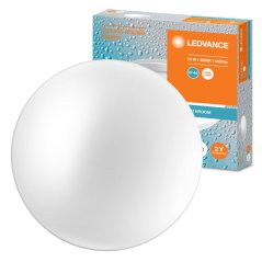 LED stropný plafón 24W 1800lm 4000K Neutrálne IP44 Biely strop Ledvance
