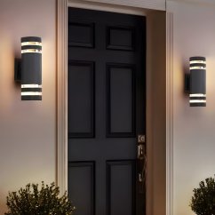 Záhradné nástenné svietidlo 2x E27 12W LED Upstairs Downstairs RINGO LUMILED